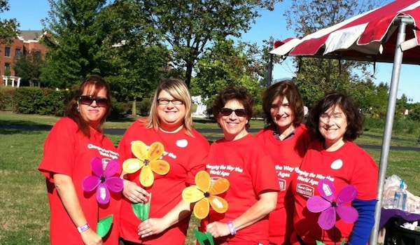 Home Care Assistance Chicago's Walk To End Alzheimer's Team 2013 T-Shirt Photo
