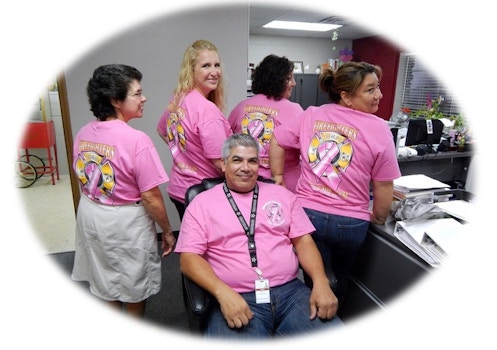 Windcrest Breast Cancer Awareness T-Shirt Photo
