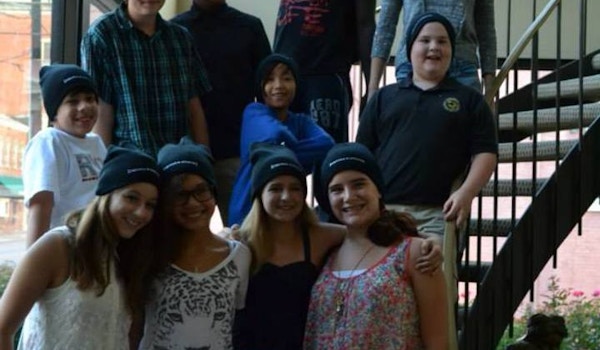 Before The Bullying Music Video Cast In Their Custom Ink Everyone Is Someone Knit Hats! T-Shirt Photo