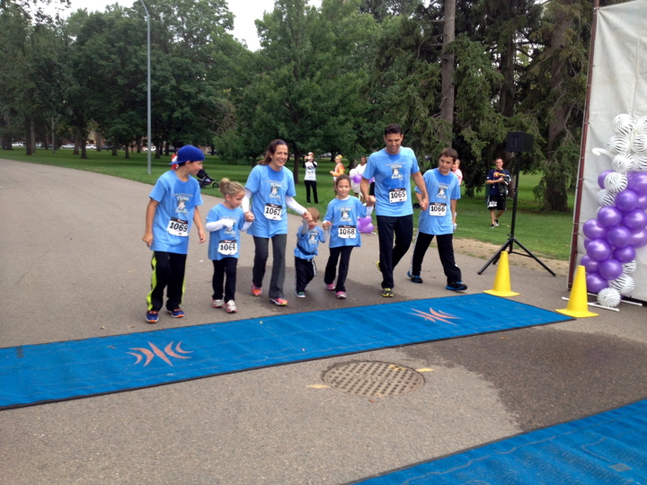 Finishing The Race T-Shirt Photo