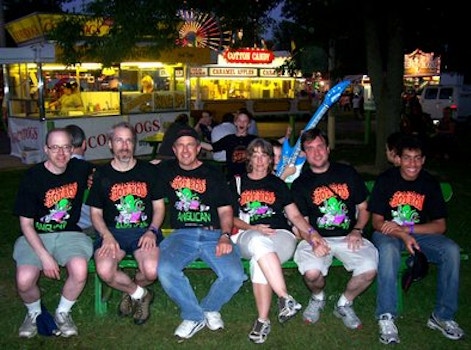 Hot Rod Anglicans At Champaign County Fair T-Shirt Photo