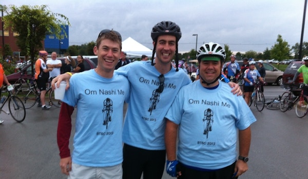 Team Om Nashi Me At Bike To Beat Cancer 2013 T-Shirt Photo