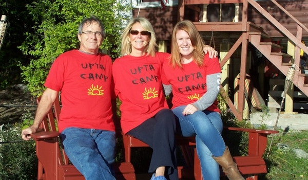 Picture of Friends At Upta Camp Custom T-Shirt Design Friends At Upta Camp T-Shirt Photo
