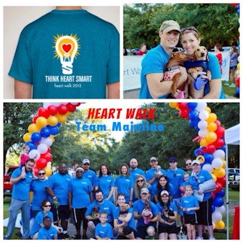 Mainline Heart Walk Team T-Shirt Photo