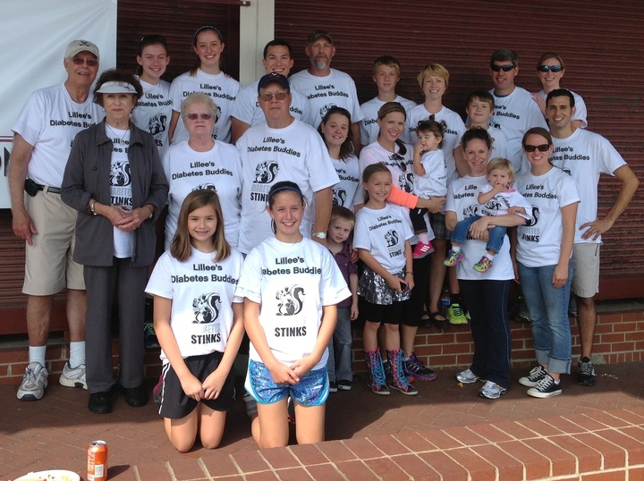 Lillee's Diabetes Buddies T-Shirt Photo