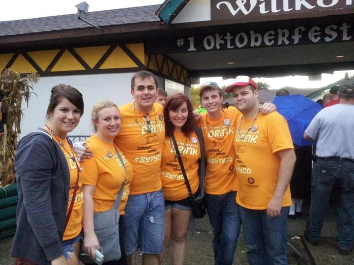 So You Think You Can Drink? At Oktoberfest Usa T-Shirt Photo