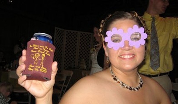 Beer Koozies At Weddings Are Fun T-Shirt Photo