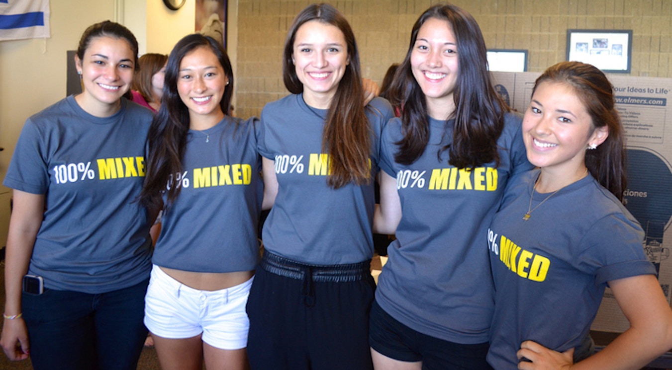 The Ladies Of The Northwestern Mixed Race Student Coalition! T-Shirt Photo