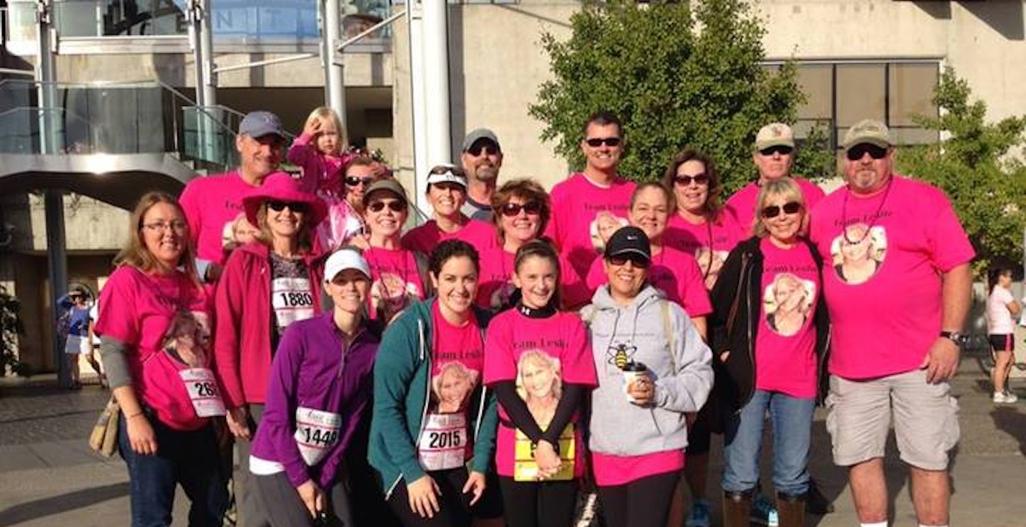 Walk For Breast Cancer Research, Supporting Our Dear Friend Leslie! T-Shirt Photo