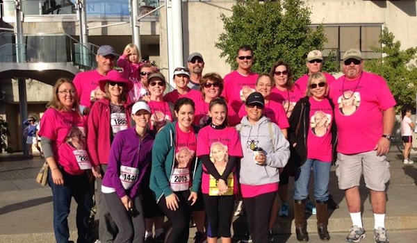 Picture of Walk For Breast Cancer Research, Supporting Our Dear Friend Leslie! Custom T-Shirt Design Walk For Breast Cancer Research, Supporting Our Dear Friend Leslie! T-Shirt Photo
