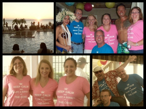 Sunset Party @ The Cove T-Shirt Photo