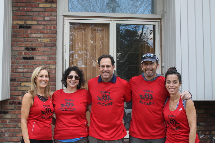 Team Ba Da Ss Getting Ready For Nyc Marathon T-Shirt Photo