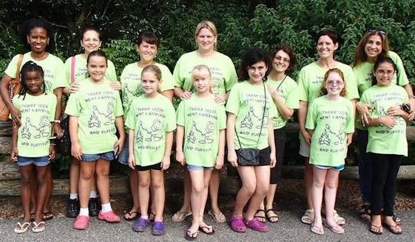 Girl Scouts Go Camping & Survive! T-Shirt Photo