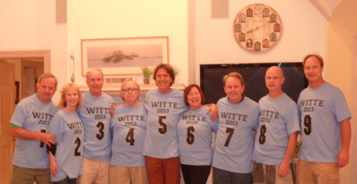 Picture of "9 Wittes In A Row" Custom T-Shirt Design "9 Wittes In A Row" T-Shirt Photo