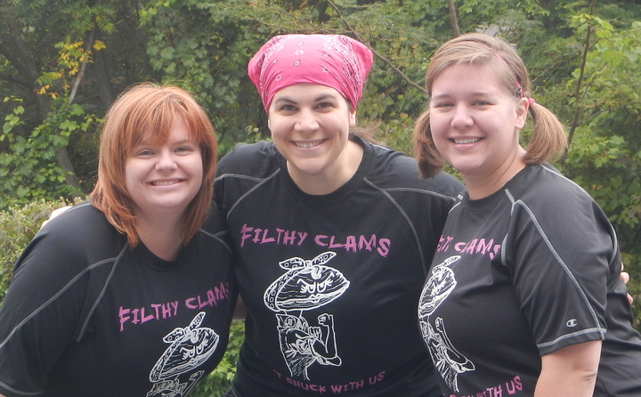 The Filthy Clams Take On Mudderella T-Shirt Photo