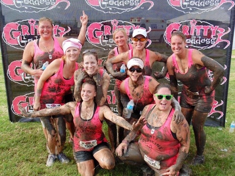 Dirty Medicine Finishes The Gritty Goddess 5 K Obstacle Course T-Shirt Photo