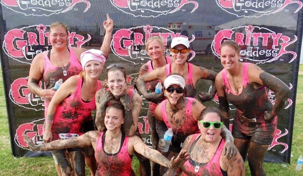 Dirty Medicine Finishes The Gritty Goddess 5 K Obstacle Course T-Shirt Photo