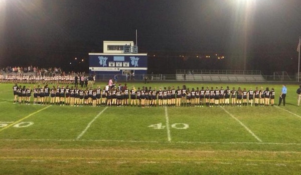 Picture of Senior Powderpuff Team Custom T-Shirt Design Senior Powderpuff Team T-Shirt Photo