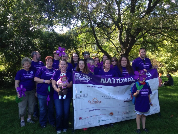 Alzheimer's Awareness  T-Shirt Photo