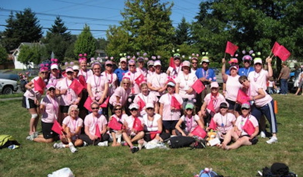 Seattle Hotties Team   The 2007 Breast Cancer 3 Day Walk T-Shirt Photo