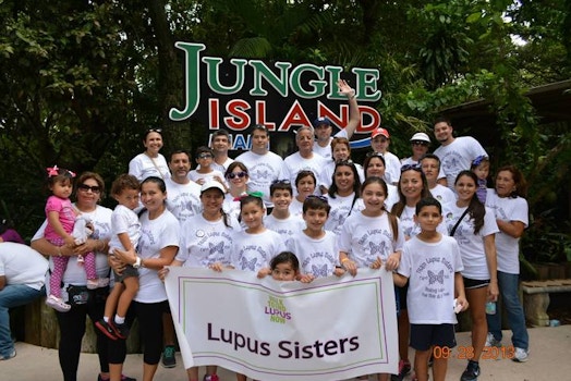 Lupus Sisters...Beating Lupus One Step At A Time T-Shirt Photo