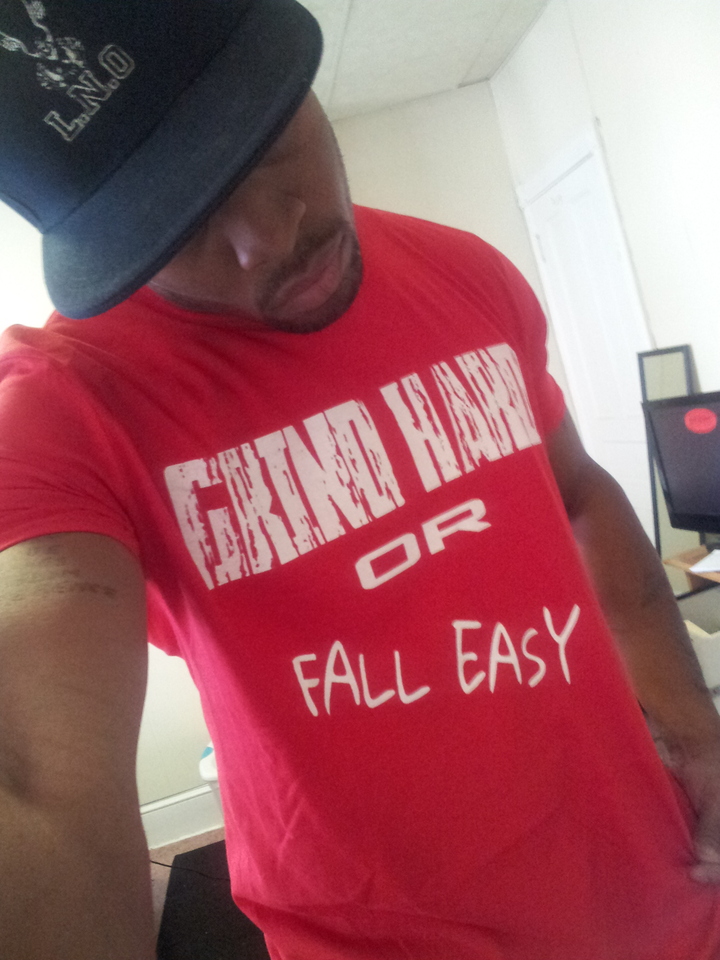 Grind Hard 4 Custom Ink T-Shirt Photo