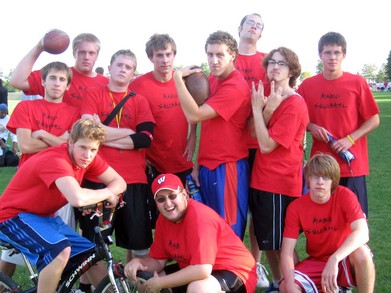 Rabid Squirrel's First Victory T-Shirt Photo