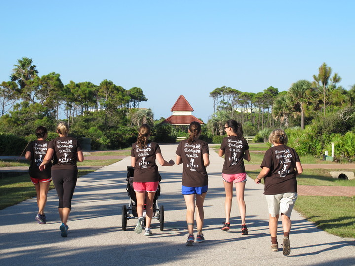Morning Run With The Bride T-Shirt Photo