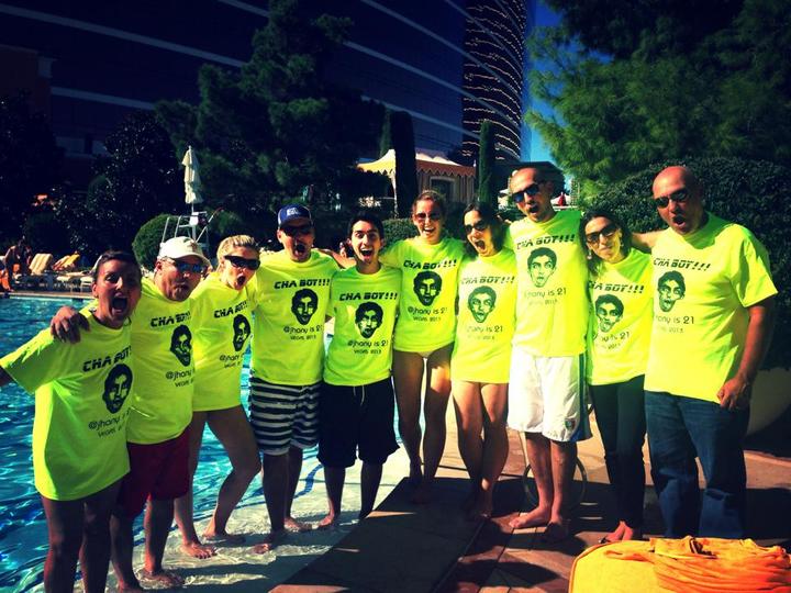 Cha Boy!!! Or Vegas Baby, Vegas! T-Shirt Photo