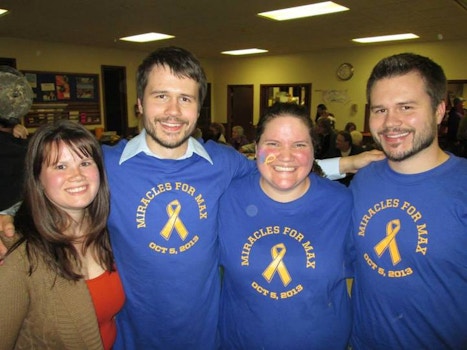 Max's Cancer Warriors T-Shirt Photo