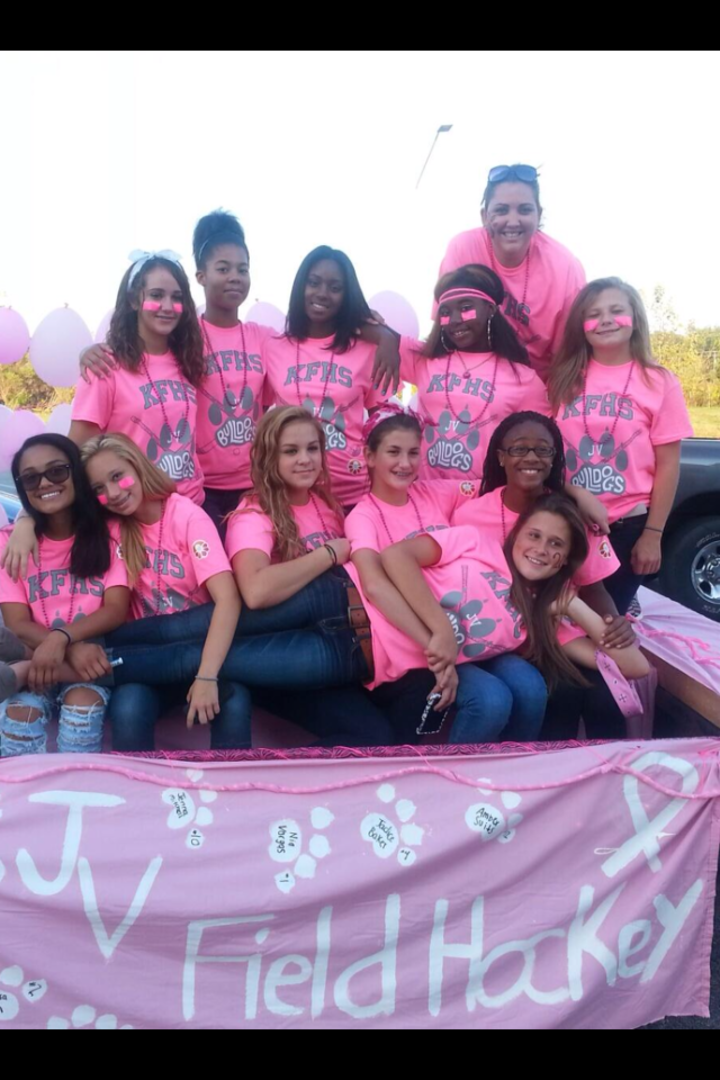 Kfhs Jv Field Hockey Wins Homecoming Float Competition T-Shirt Photo
