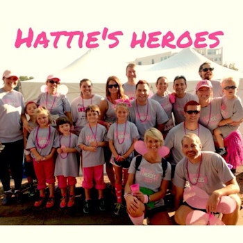 Race For The Cure  Team Hattie's Heroes T-Shirt Photo
