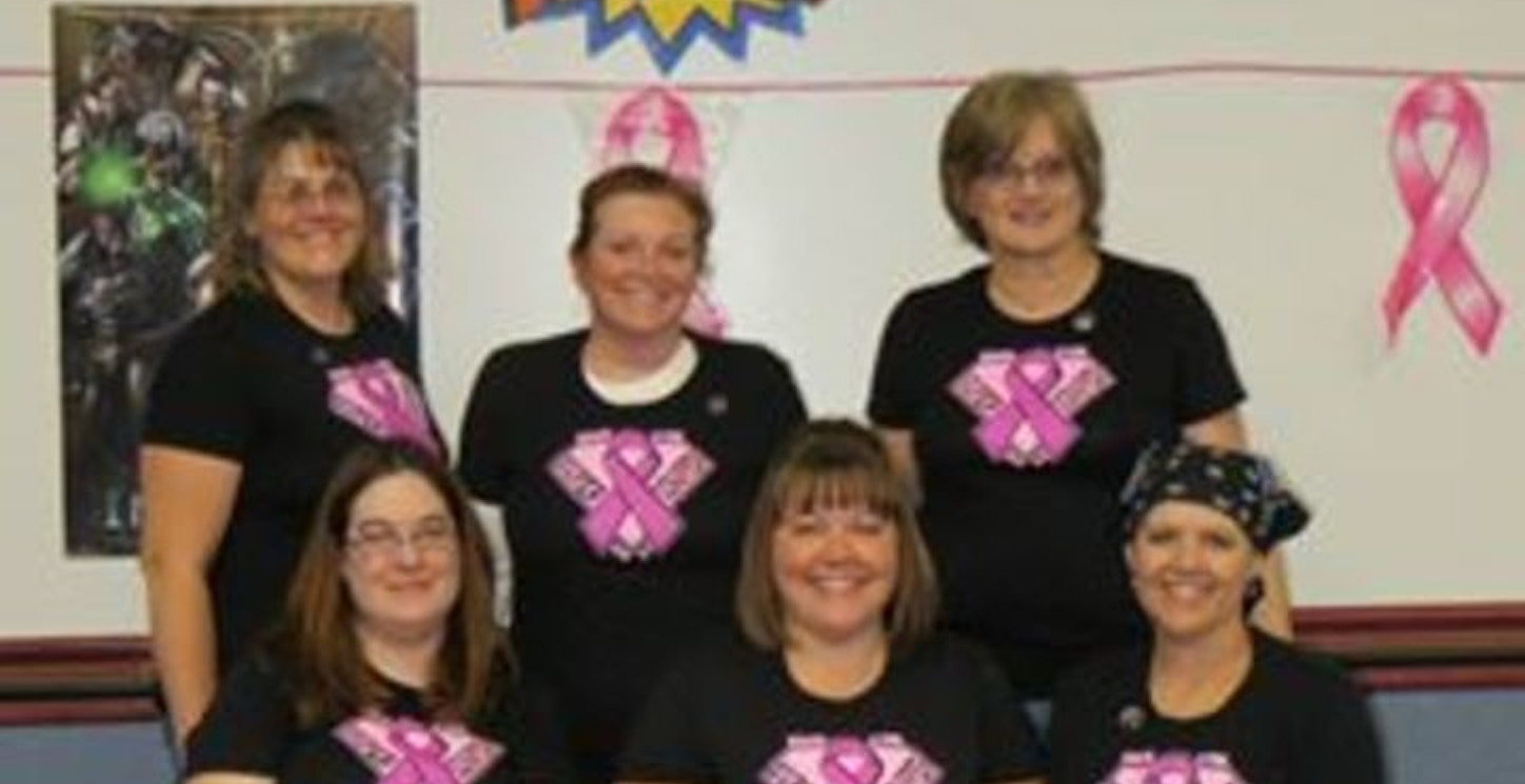 Picture of Scrappin' It Pink 2013 Custom T-Shirt Design Scrappin' It Pink 2013 T-Shirt Photo