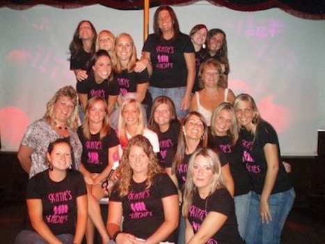 Bachelorette Party Of Katie's Ladies T-Shirt Photo