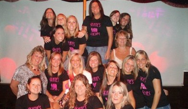 Bachelorette Party Of Katie's Ladies T-Shirt Photo