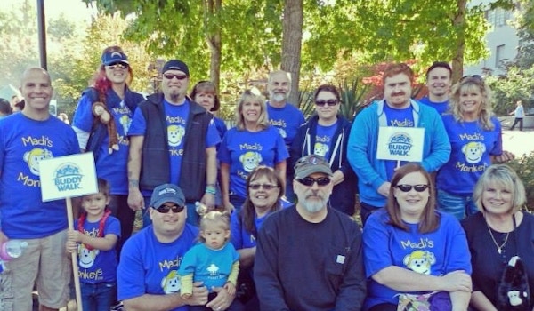 Picture of 2013 Buddy Walk Madi's Monkeys Custom T-Shirt Design 2013 Buddy Walk Madi's Monkeys T-Shirt Photo