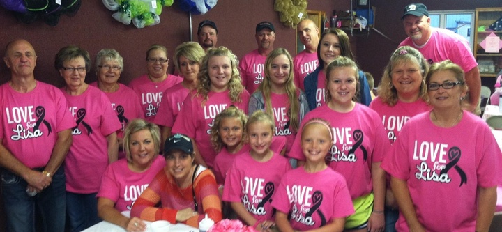 Showing All Of Our Love For Lisa! T-Shirt Photo