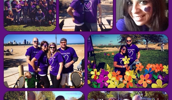 Picture of Walk To End Alzheimer's Custom T-Shirt Design Walk To End Alzheimer's T-Shirt Photo