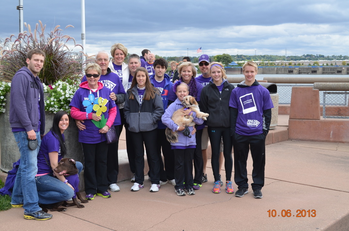 Walk To End Alzheimers T-Shirt Photo