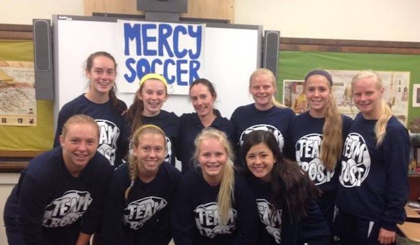 Mercy Soccer Team T-Shirt Photo