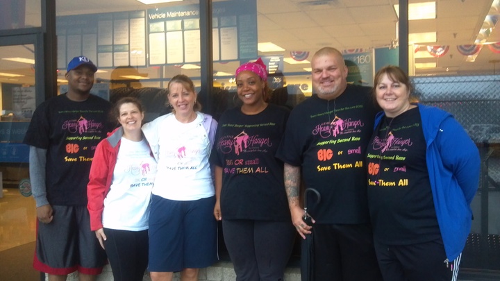 Team Heavy Hanger Racing For The Cure 2013 T-Shirt Photo