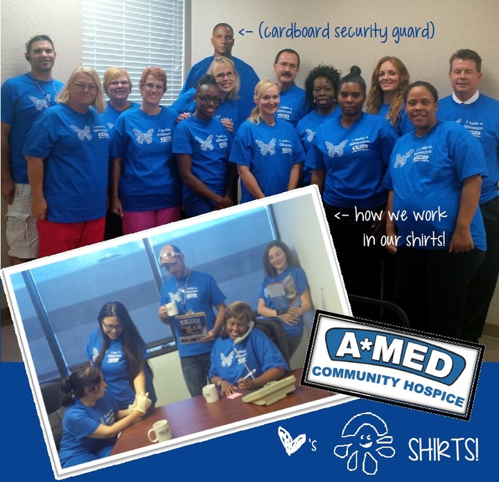 Care... Comfort... Compassion...   Customink! T-Shirt Photo