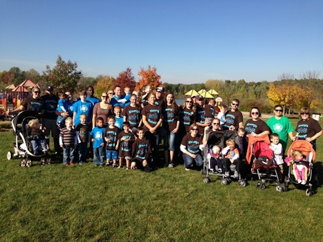 Emery's Entourage At The Step Up For Down Syndrome Walk! T-Shirt Photo