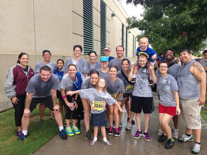 Team Mel, Rain Or Shine.  T-Shirt Photo