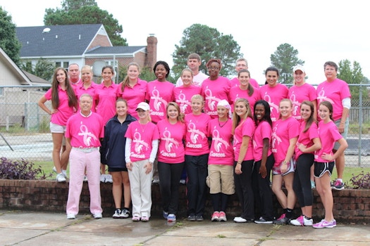 Breast Cancer Awareness Golf Match T-Shirt Photo