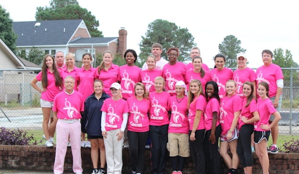 Breast Cancer Awareness Golf Match T-Shirt Photo