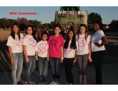 Anabel's Quinceañera Party T-Shirt Photo