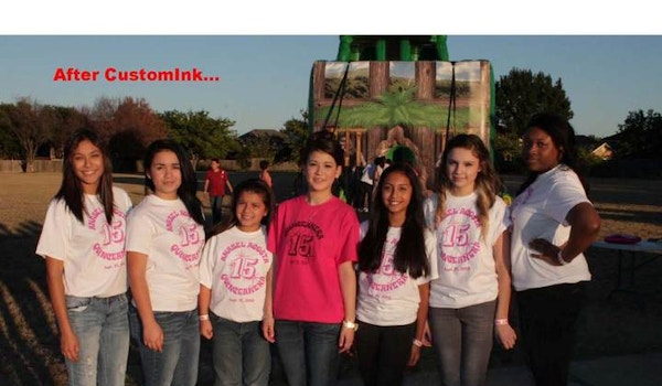 Anabel's Quinceañera Party T-Shirt Photo