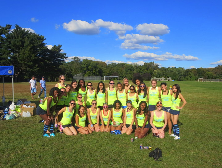 Classy Chicks Play Rugby! T-Shirt Photo