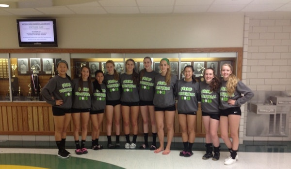 Picture of Volleyball Babes Custom T-Shirt Design Volleyball Babes T-Shirt Photo